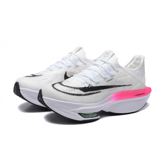 Stockx Nike Air Zoom Alphafly Next 2 Pink White Women/Men Running Shoes 