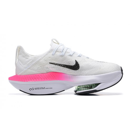 Stockx Nike Air Zoom Alphafly Next 2 Pink White Women/Men Running Shoes 