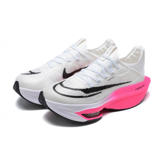 Stockx Nike Air Zoom Alphafly Next 2 White Pink Women/Men Running Shoes 