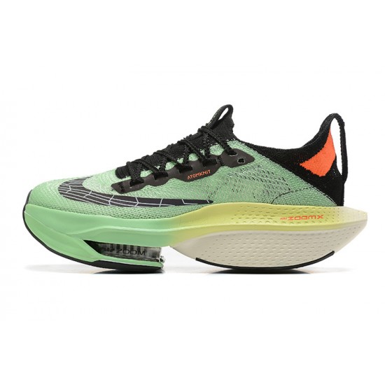 Stockx Nike Air Zoom Alphafly Next 2 Black Green Women/Men Running Shoes 