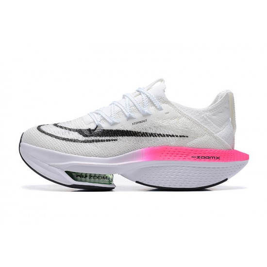 Stockx Nike Air Zoom Alphafly Next 2 Pink White Women/Men Running Shoes 