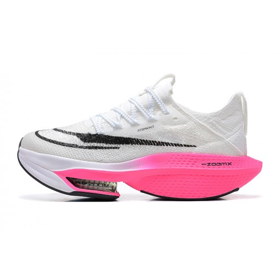 Stockx Nike Air Zoom Alphafly Next 2 White Pink Women/Men Running Shoes 