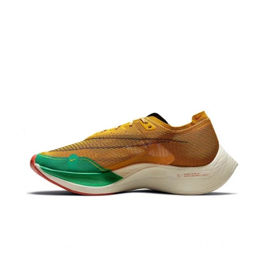 Stockx Nike Zoomx VaporFly NEXT Yellow Green Men Running Shoes 