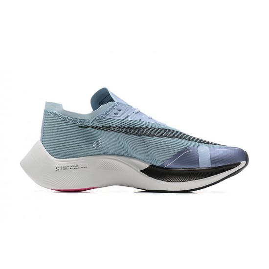 Stockx Nike Zoomx VaporFly NEXT Black Blue Women/Men Running Shoes 