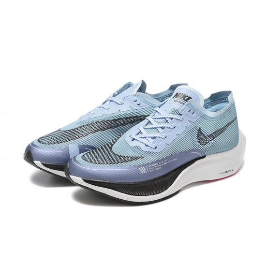 Stockx Nike Zoomx VaporFly NEXT Black Blue Women/Men Running Shoes 