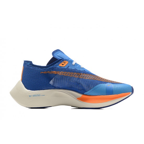 Stockx Nike Zoomx VaporFly NEXT Blue Orange Women/Men Running Shoes 