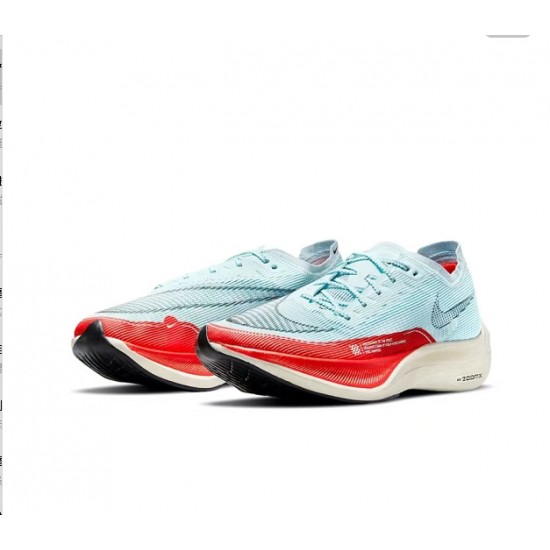 Stockx Nike Zoomx VaporFly NEXT Blue Red Women/Men Running Shoes 