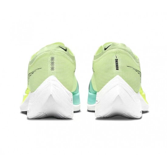 Stockx Nike Zoomx VaporFly NEXT Green and Blue Women/Men Running Shoes 