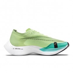 Stockx Nike Zoomx VaporFly NEXT Green and Blue Women/Men Running Shoes 