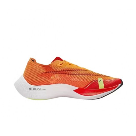 Stockx Nike Zoomx VaporFly NEXT Orange Red Women/Men Running Shoes 