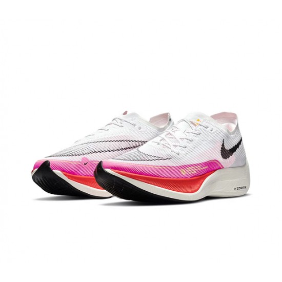 Stockx Nike Zoomx VaporFly NEXT Pink White Women/Men Running Shoes 