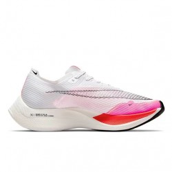 Stockx Nike Zoomx VaporFly NEXT Pink White Women/Men Running Shoes 