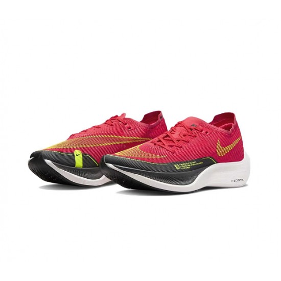 Stockx Nike Zoomx VaporFly NEXT Red Black Women/Men Running Shoes 