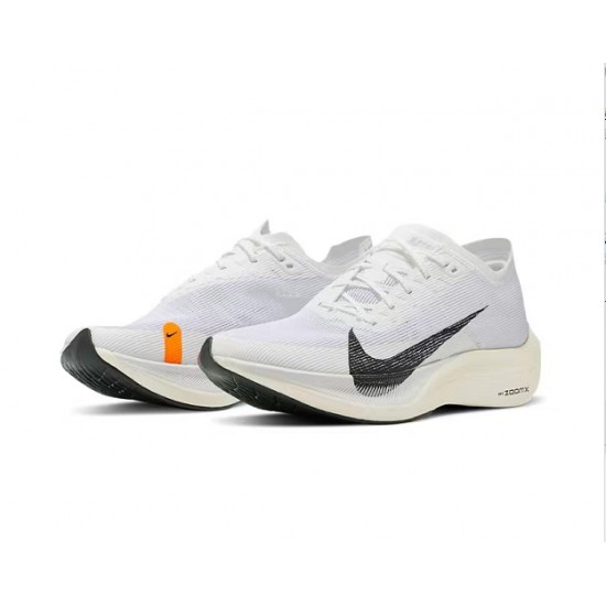 Stockx Nike Zoomx VaporFly NEXT White Grey Women/Men Running Shoes 