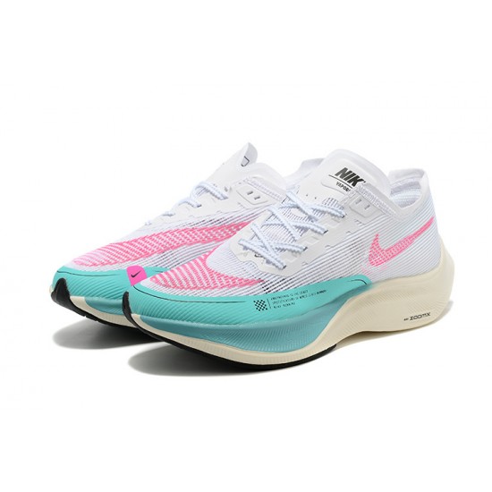 Stockx Nike Zoomx VaporFly NEXT White Pink Women/Men Running Shoes 