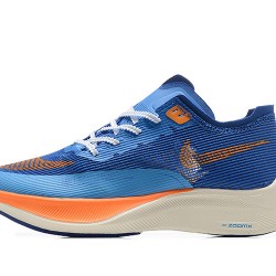 Stockx Nike Zoomx VaporFly NEXT Blue Orange Women/Men Running Shoes 