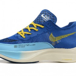 Stockx Nike Zoomx VaporFly NEXT Blue Yellow Men Running Shoes 