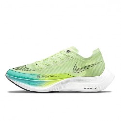 Stockx Nike Zoomx VaporFly NEXT Green and Blue Women/Men Running Shoes 