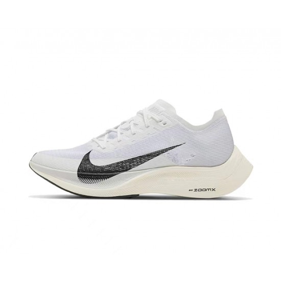 Stockx Nike Zoomx VaporFly NEXT White Grey Women/Men Running Shoes 