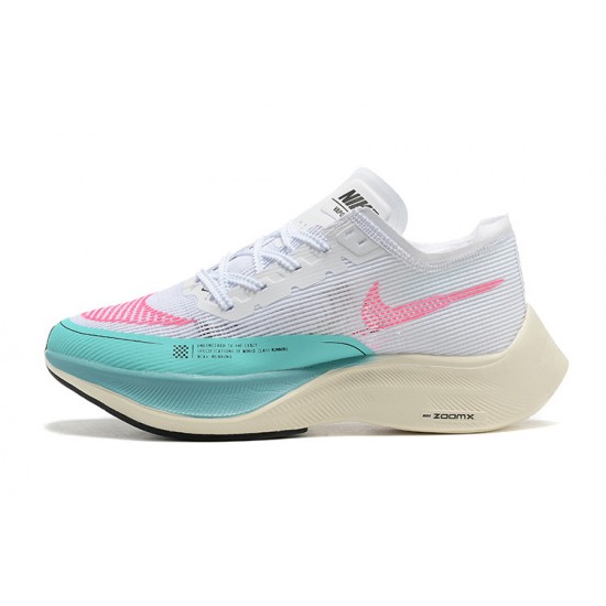 Stockx Nike Zoomx VaporFly NEXT White Pink Women/Men Running Shoes 