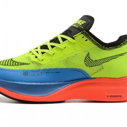 Stockx Nike Zoomx VaporFly NEXT Yellow Blue Women/Men Running Shoes 