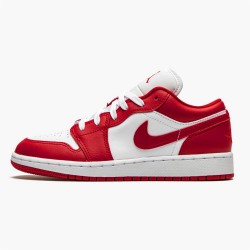 Stockx Air Jordan 1 Low Gym Red White Sneakers 553560 611 AJ1 Sneakers