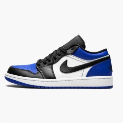 Stockx Air Jordan 1 Low Royal Toe CQ9446 400 Sport Royal Black White AJ1 Sneakers