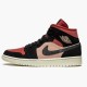 Stockx Air Jordan 1 Mid Canyon Rust BQ6472 202 Particle Beige Black AJ1 Sneakers