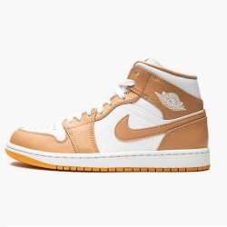 Stockx Air Jordan 1 Mid Tan Gum AJ1 Sneakers 554724 271