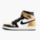 Stockx Air Jordan 1 Retro Gold Toe Black Metallic Gold Summit Whi 861428 007 AJ1 Sneakers