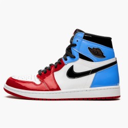 Stockx Air Jordan 1 Retro High Fearless White University Blue Varsity CK5666 100 AJ1 Sneakers