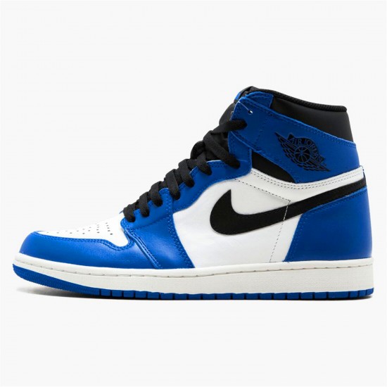 Stockx Air Jordan 1 Retro High Game Royal Black Summit White 555088 403 AJ1 Sneakers