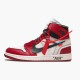 Stockx Air Jordan 1 Retro High Off White Chicago AJ1 Shoes AA3834 101 Black Varsity Red Sneakers