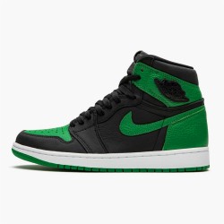 Stockx Air Jordan 1 Retro High Pine Green Black White Gym Red Sneakers 555088 030 AJ1 Sneakers