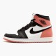 Stockx Air Jordan 1 Retro High Rust Pink White Black 861428 101 AJ1 Sneakers