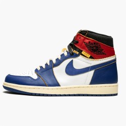 Stockx Air Jordan 1 Retro High Union Los Angeles Storm Blue White Stormblue Varsity Red BV1300 146 AJ1 Sneakers