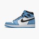 Stockx Air Jordan 1 Retro High White University Blue Black Sneakers 555088 134 AJ1 Sneakers