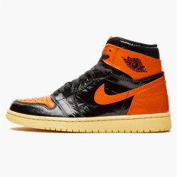 Stockx Air Jordan 1 Retro Shattered Backboard Black Pale Vanilla Starfish 555088 028 Sneakers