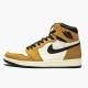 Stockx Air Jordan 1 Rookie of the Year Golden Harvest Black Sail 555088 700 AJ1 Sneakers