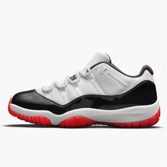 Stockx Air Jordan 11 Low Concord Bred White University Red Black Tru AJ11 AV2187 160 Sneakers