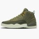 Stockx Air Jordan 12 Retro Chris Paul Class of 2003 AJ12 130690 301 Olive Canvas Sail Black Metall Sneakers