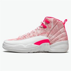 Stockx Air Jordan 12 Retro GS Arctic Pink 510815 101 White Arctic Punch Hyper Pink AJ12 Sneakers