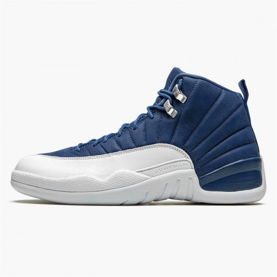 Stockx Air Jordan 12 Retro Indigo AJ12 130690 404 Stone Legend Blue Obsidia Sneakers