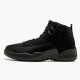 Stockx Air Jordan 12 Retro OVO Black AJ12 873864 032 Black Metallic Gold Sneakers