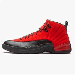 Stockx Air Jordan 12 Retro Reverse Flu Game AJ12 CT8013 602 Varsity Red Black Concord Sneakers