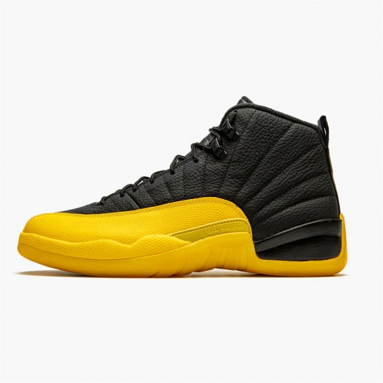 Stockx Air Jordan 12 Retro University Gold AJ12 130690 070 Black University Gold Sneakers