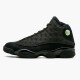 Stockx Air Jordan 13 Retro Black Cat AJ13 Black Shoes 414571 011