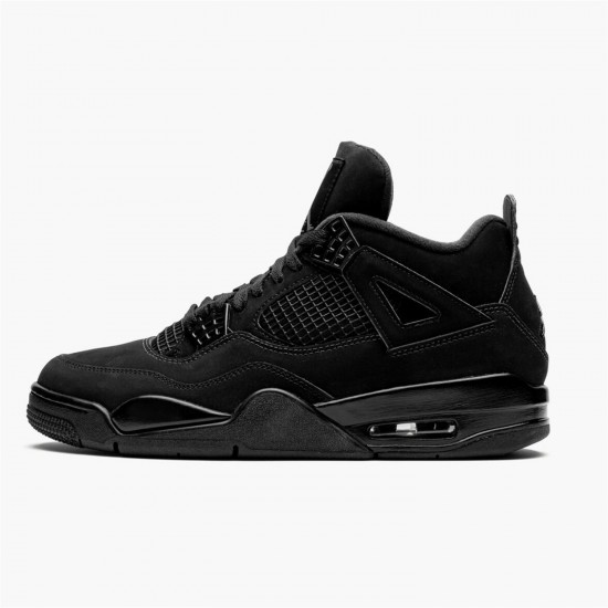 Stockx Air Jordan 4 Retro Black Cat CU1110 010 Black Light Graphite AJ4 Sneakers