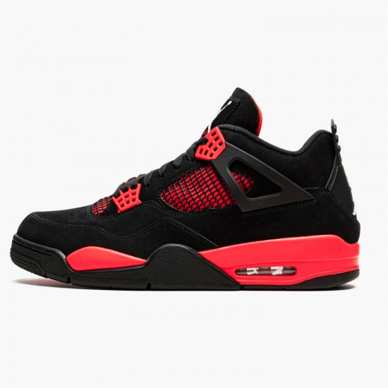 Stockx Air Jordan 4 Retro Red Thunder AJ4 Sneakers CT8527 016