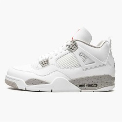 Stockx Air Jordan 4 Retro White Oreo AJ4 White Gray Sneakers CT8527 100